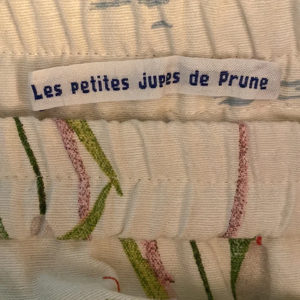 les petites jupes de prune flamingo print skirt